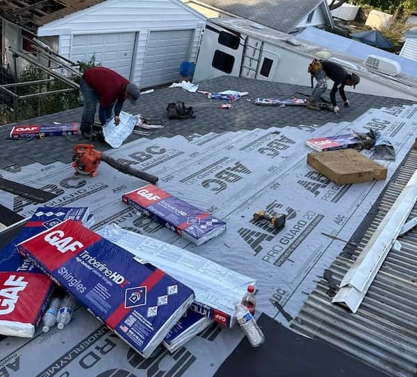 Before: Full Shingle Reroof — Bucks County Colonial